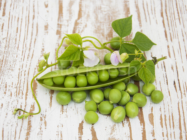 Fresh Garden Peas Stock photo © Es75