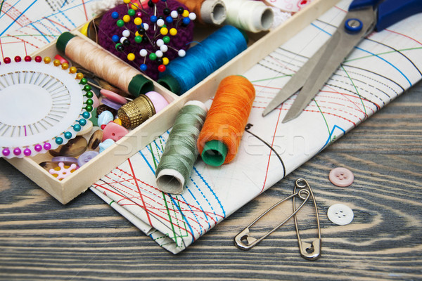 Sewing Items Stock photo © Es75