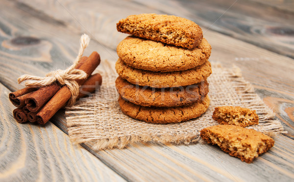 Foto stock: Cookies · edad · torta · grupo