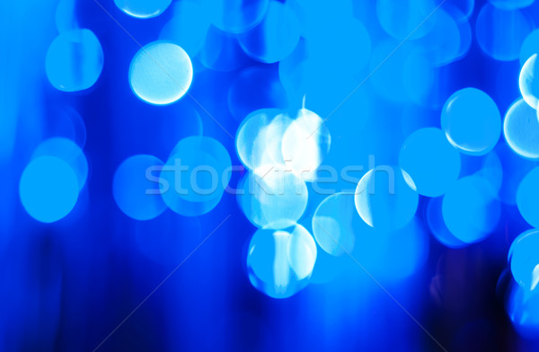 Blu bokeh abstract luci texture Foto d'archivio © Es75