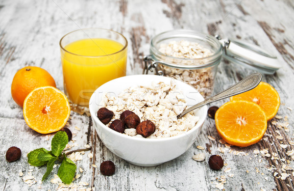 Healthy breakfast Stock photo © Es75