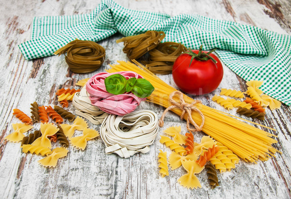 different types of pasta Stock photo © Es75