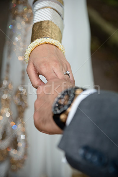 holding hands Stock photo © esatphotography