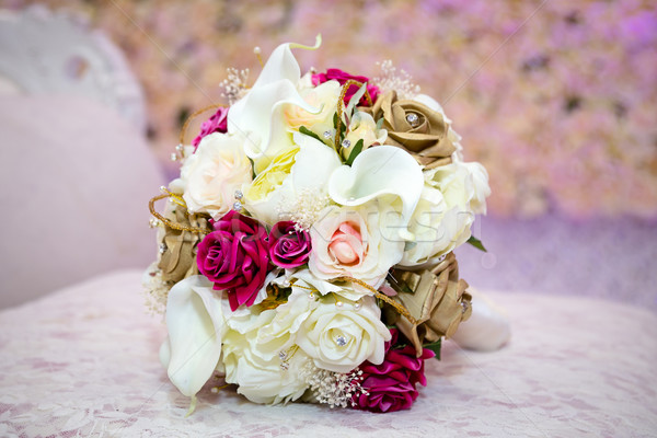 Bridal bouquet Stock photo © esatphotography