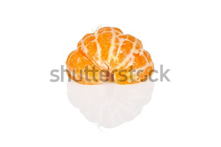 Fraîches orange mandarin isolé blanche [[stock_photo]] © Escander81