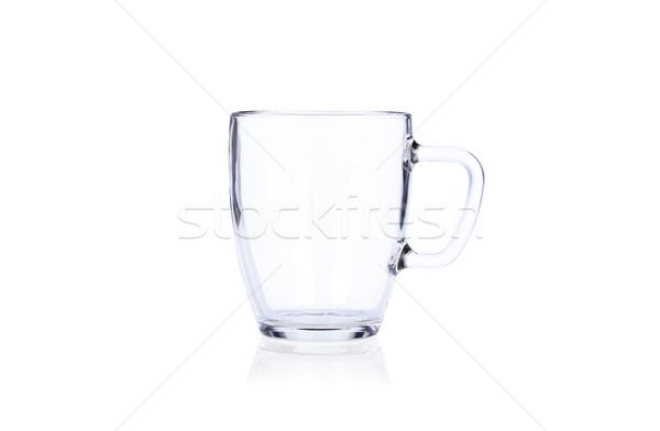 Verre tasse isolé blanche cuisine thé [[stock_photo]] © Escander81