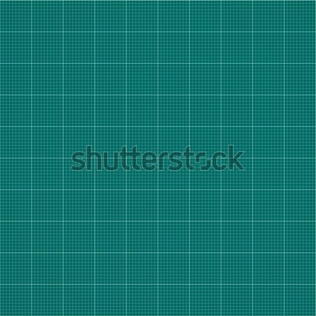Graph seamless millimeter grid paper. Vector engineering background Stock photo © ESSL
