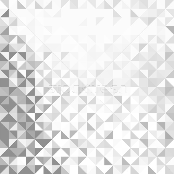 Résumé géométrique blanc noir fond cadre art Photo stock © ESSL