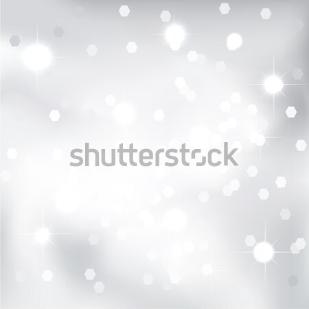 Stock photo: Abstract background. White color sky background. Magical New Year, Christmas event style.
