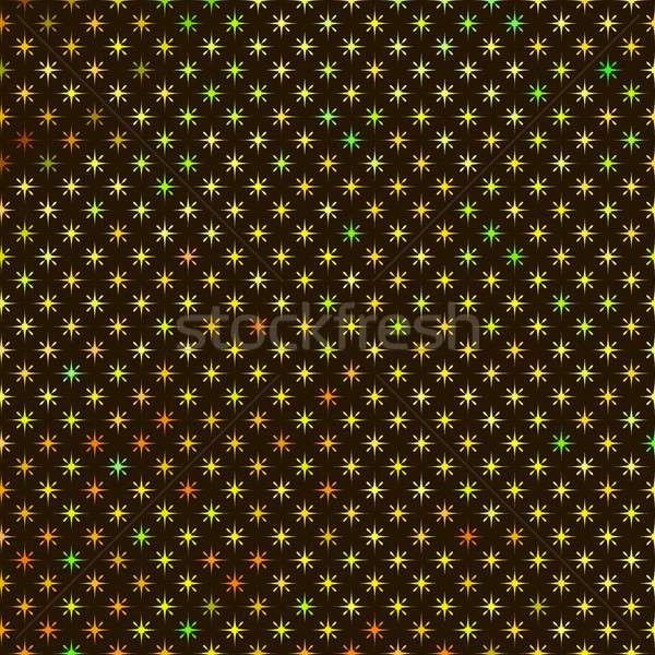 Abstract Background with Red Green Yellow Orange Stars Stock photo © ESSL
