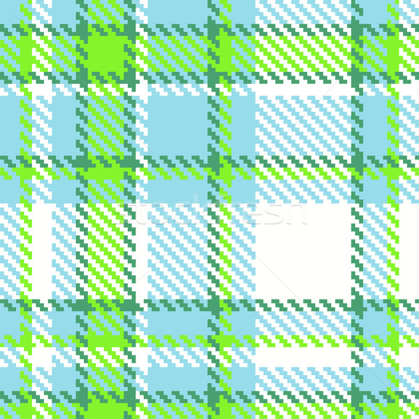 Schachbrettartig Muster grünen blau Farbe Stock foto © ESSL