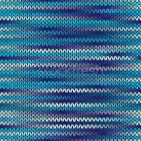 [[stock_photo]]: Style · tricoté · modèle · bleu · violette