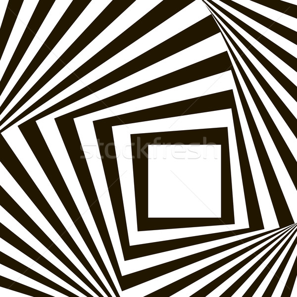 Geometryczny czarno białe wektora wzór tle podpisania Zdjęcia stock © ESSL