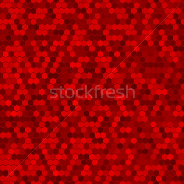 Stockfoto: Abstract · Rood · naadloos · vector · cel · patroon