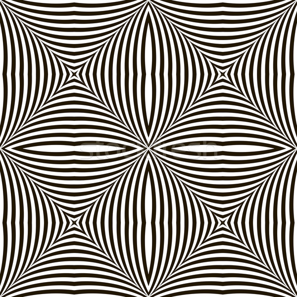 黑白 幾何 向量 錯覺 現代 效果 商業照片 © ESSL