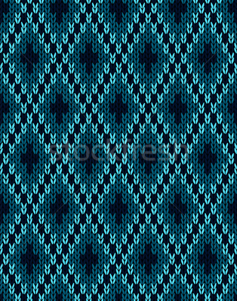 Textile Pattern. Seamless Knitwear Stock photo © ESSL