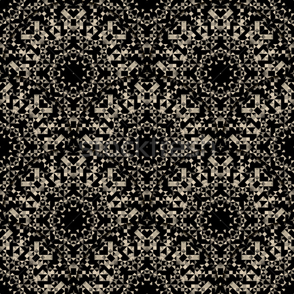 Wallpaper Seamless Pattern. Abstract Ornamental Geometrical  Stock photo © ESSL