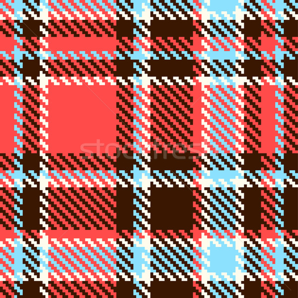 seamless checkered vector pattern  Stock photo © ESSL