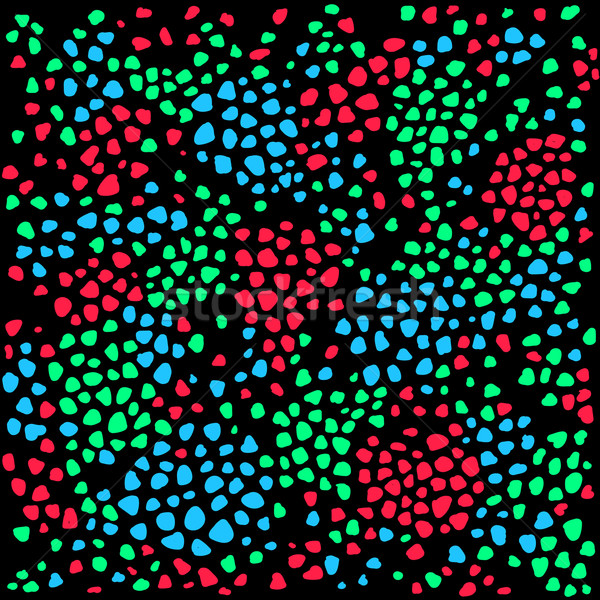 Abstrato padrão verde vermelho pedra Foto stock © ESSL