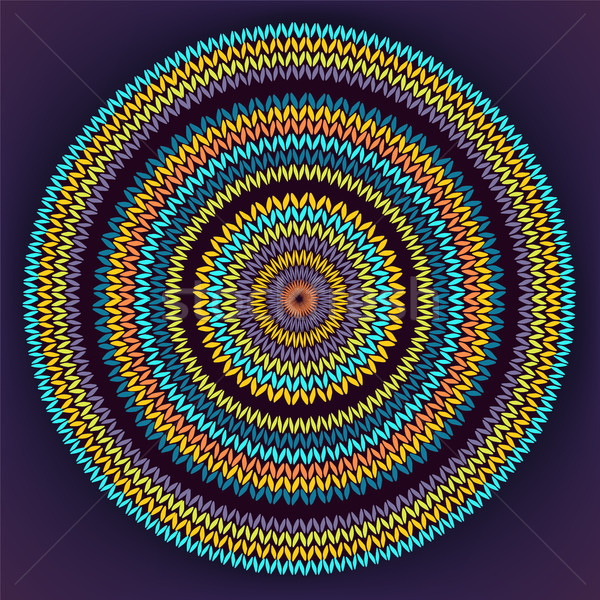 Maglia pattern stile cerchio semplice Foto d'archivio © ESSL