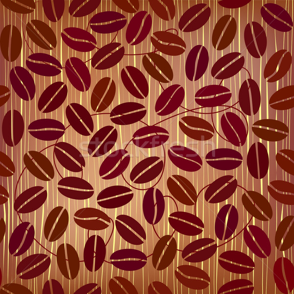 coffee seamless vector pattern  Stock photo © ESSL