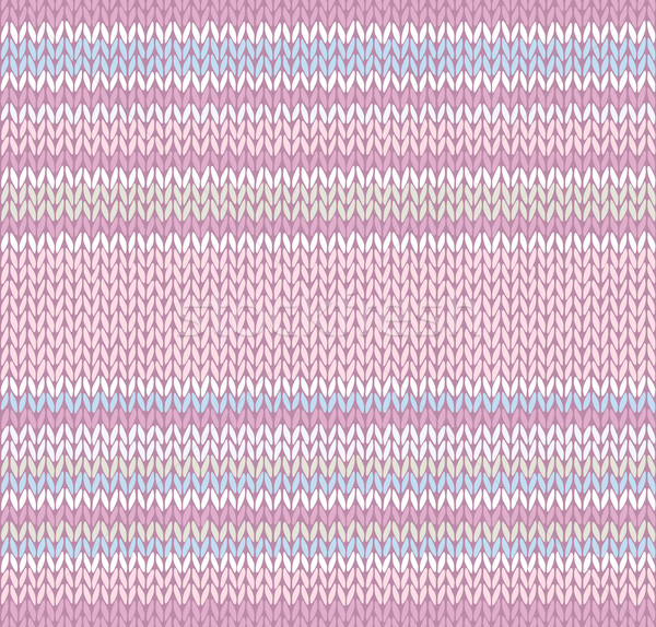 Seamless Pattern. Knit Texture. Fabric Color Tracery Background  Stock photo © ESSL