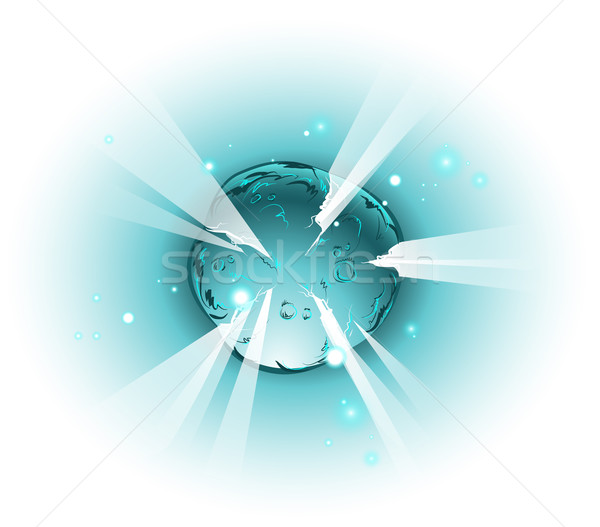 Stock photo: Exploding star in space