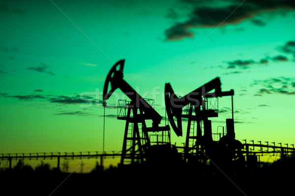 Oil pumps. Stock photo © EvgenyBashta