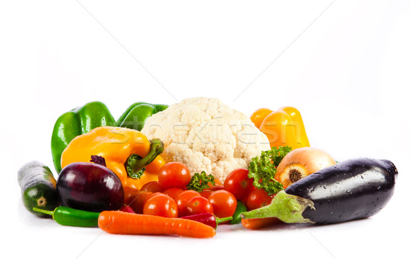 vegetables isolated on a white background Stock photo © EwaStudio