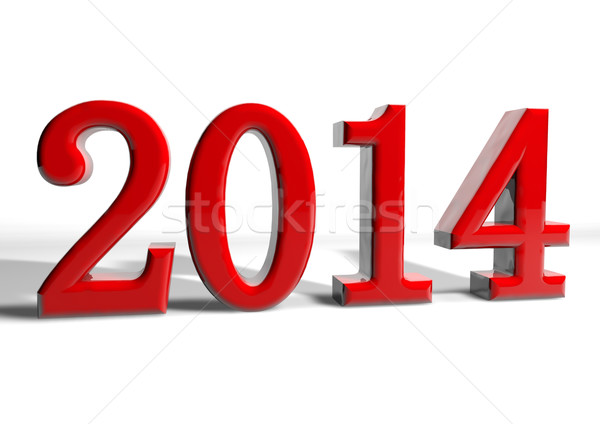 new year  2014 Stock photo © EwaStudio