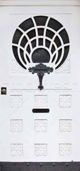Edad puerta casa pared casa Foto stock © EwaStudio
