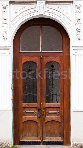 Old Wooden Door.  Stock photo © EwaStudio