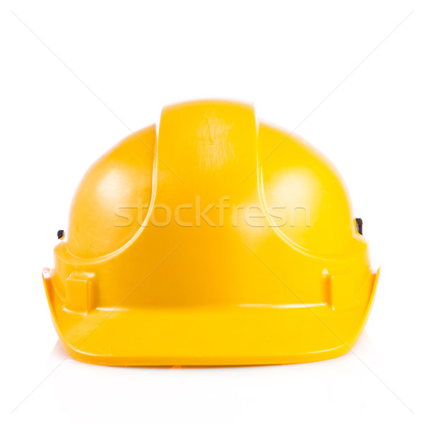 Yellow safety helmet on white background.  hard hat isolated on  Stock photo © EwaStudio