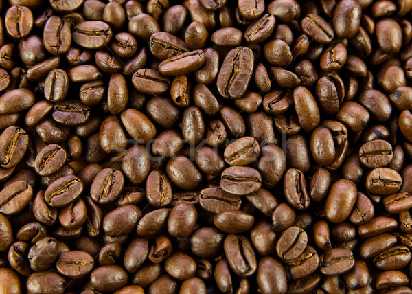 Rosolare caffè texture chicchi di caffè primo piano Foto d'archivio © EwaStudio