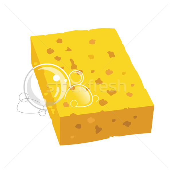 yellow sponge Stock photo © exile7