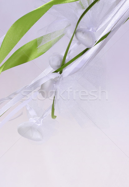 Hochzeit Mandeln Licht abstrakten grünen candy Stock foto © exile7