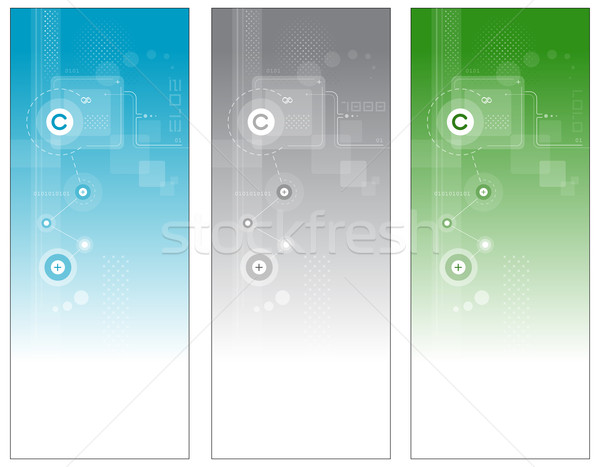 Technology banners Stock photo © exile7