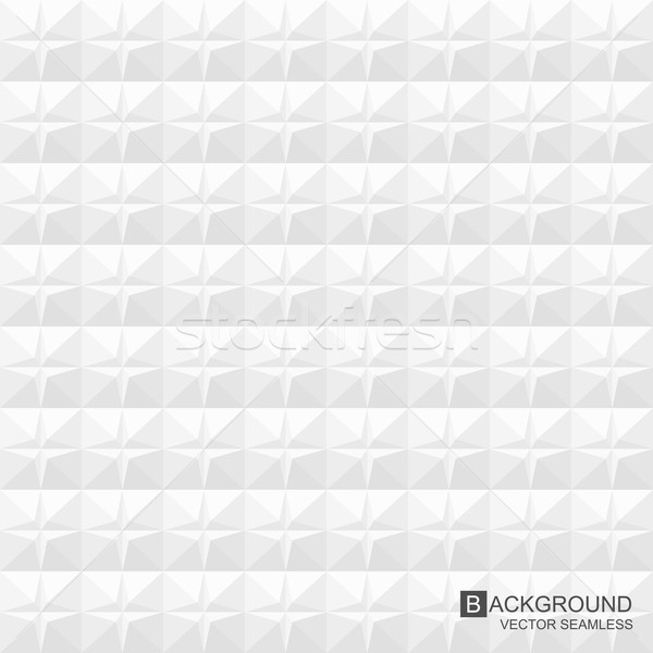 Branco textura padrão geométrico sem costura vetor parede Foto stock © ExpressVectors