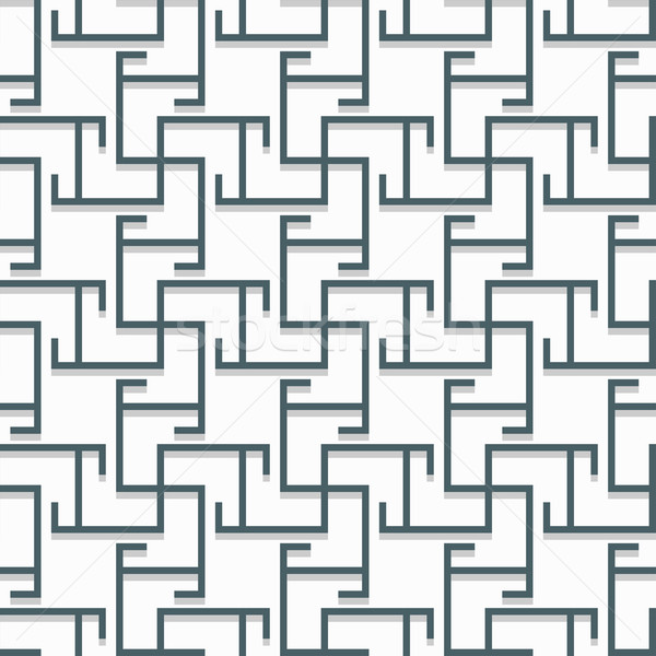 Vector geometric pattern - seamless Stock photo © ExpressVectors