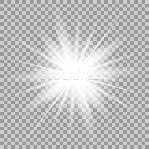 Vector glowing light effect . Stock photo © ExpressVectors