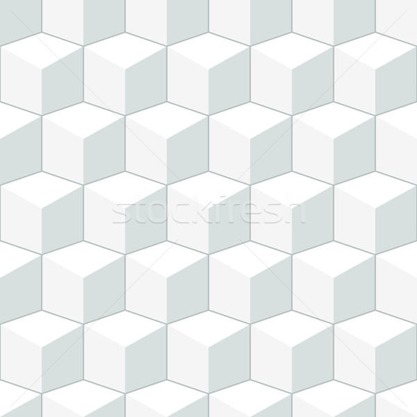 白 幾何学的な テクスチャ シームレス ベクトル パターン ストックフォト © ExpressVectors