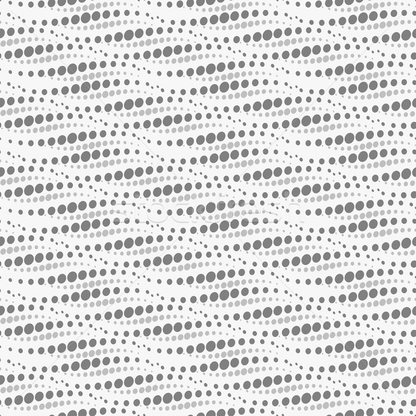Wavy repeating dots pattern. Seamless. Stock photo © ExpressVectors
