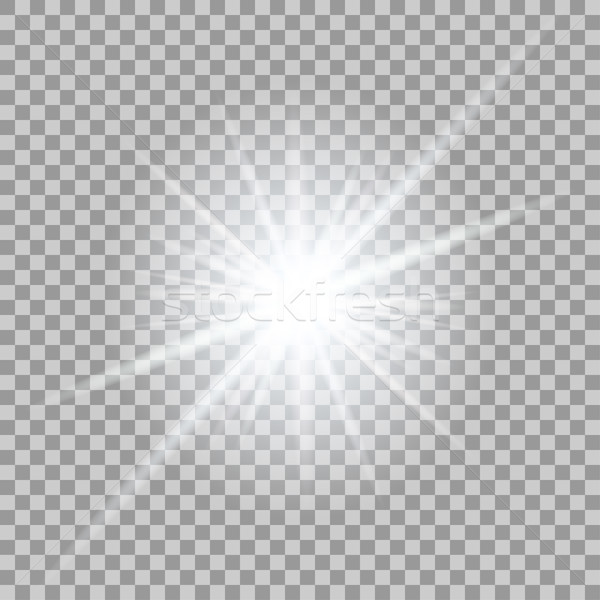 Vector glowing light effect. Stock photo © ExpressVectors