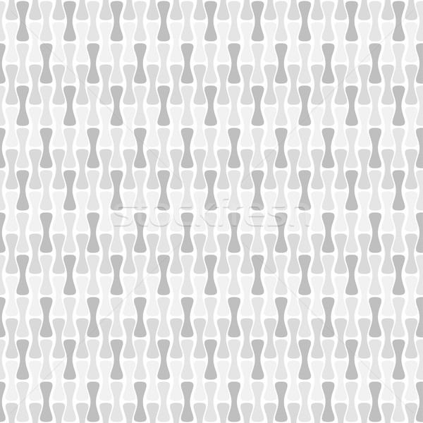 Vektor geometrikus minta végtelenített fehér szürke megismételhető Stock fotó © ExpressVectors