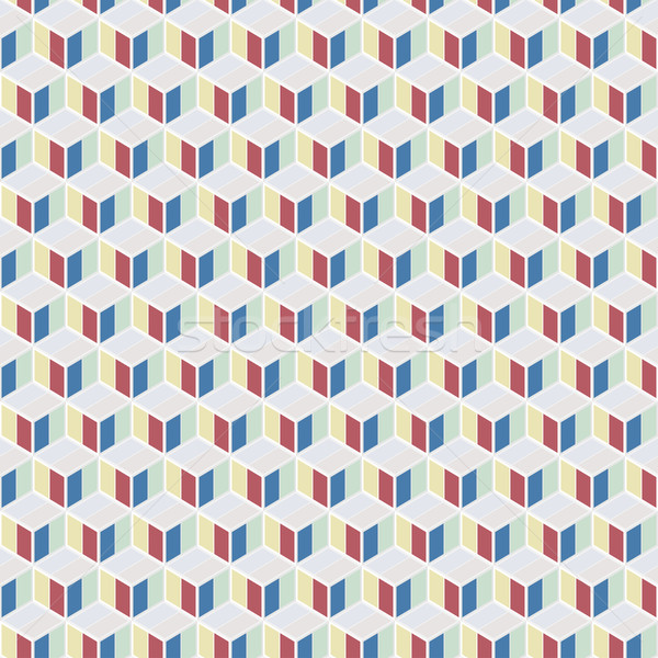 Vektor Mosaik Muster Farbe Textur Stock foto © ExpressVectors