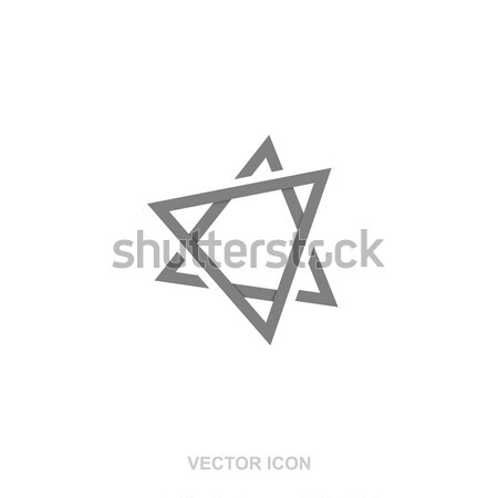 Geometrischen logo-Design Vektor kreative Symbol Design Stock foto © ExpressVectors