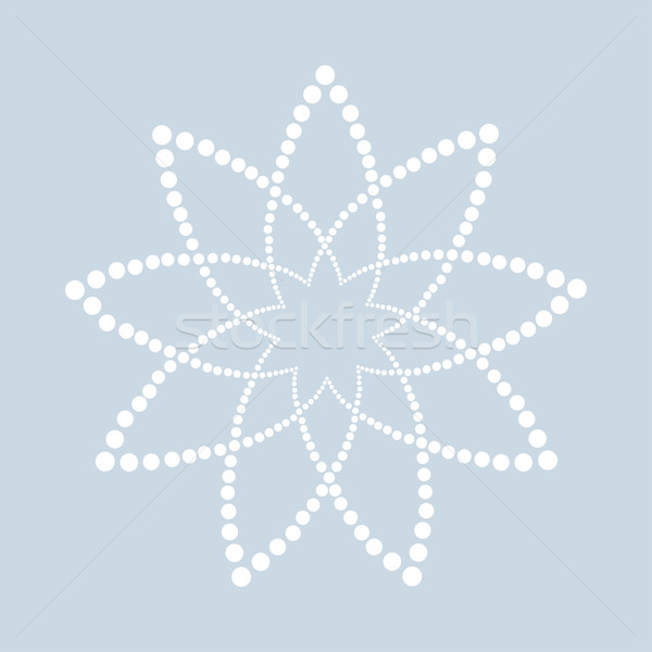 Abstract dotted shape.Vector design element Stock photo © ExpressVectors