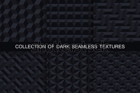 Black metal texture. Stock photo © ExpressVectors