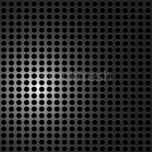 Black Metal, carbon holes background. Stock photo © ExpressVectors