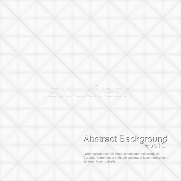 Biały tekstury bezszwowy wektora geometryczny ściany Zdjęcia stock © ExpressVectors